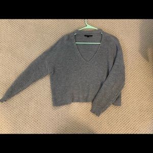 cropped cutout sweater